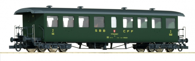 Passenger car type Seetal 2nd class<br /><a href='images/pictures/Roco/Roco-44731.jpg' target='_blank'>Full size image</a>
